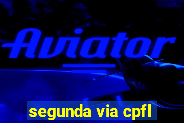 segunda via cpfl